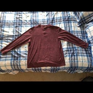 Large Men’s Haggar Clothing Long Sleeve Shirt